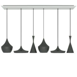 Tom Dixon Beat Black LED Pendant System -Raumbeleuchtungs Geschäft 001 Tom Dixon Beat Black LED Pendant System Beat Black Range Linear frei 123823 schwarz 48ecaf3727352a6bb8387e78b869c79d