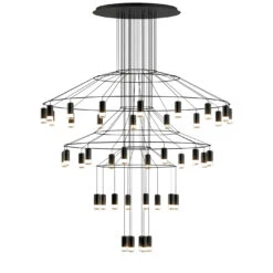 Vibia Wireflow Chandelier 0377