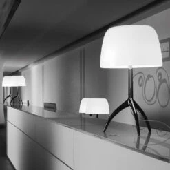 Foscarini Lumiere Grande Tavolo Mit Schalter -Raumbeleuchtungs Geschäft 002 Foscarini Lumiere Grande Tisch ambient a3d3c88349bf244af0aab460e036fbc2
