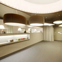 Luceplan Silenzio 90 LED -Raumbeleuchtungs Geschäft 002 Luceplan Silenzio 90 pendel ambient3 3c570e8f5c7fb973c3f64ea44db3744c