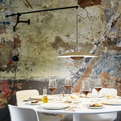 Marset Ginger A XL 42 -Raumbeleuchtungs Geschäft 002 Marset Ginger A XL wand ambient1 6549cd47d8dc3ebf27a37c16dca94bb7