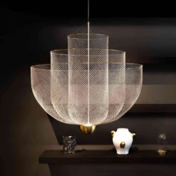 Moooi Meshmatics Chandelier -Raumbeleuchtungs Geschäft 002 Moooi Meshmatics Pendelleuchte ambient3 fb2a7b85075a193381934d274b6bf894