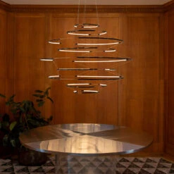 Nemo Drop 9 -Raumbeleuchtungs Geschäft 002 Nemo Drop Kronleuchter ambient 12700 schwarz 3e90f06021fa5d3d02f114eafc36ff9f