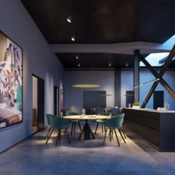 Nimbus Lighting Pad R 900 Indirekt -Raumbeleuchtungs Geschäft 002 Nimbus Lighting Pad R 900 Indirekt Pendel ambient2 b9163ded88c7701d52fa778a9cf58383