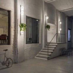 Vibia Palma 3716 Wandleuchte -Raumbeleuchtungs Geschäft 002 Vibia Palma 3716 Wand ambient 94714 grau 7b7a331b95e70d8d2acdfccbf85be713