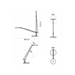 Artemide Demetra Micro Tavolo LED -Raumbeleuchtungs Geschäft 003 Artemide Demetra Micro Tavolo LED skizze d70268d0e426e463d9f82a02f2c3dfd7