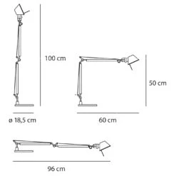 Artemide Tolomeo Midi Tavolo LED -Raumbeleuchtungs Geschäft 003 Artemide Tolomeo Midi LED Tisch Tech 1d7e0dc83d7a7e62a3403d03281b82a6