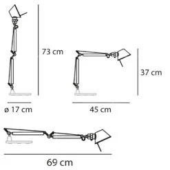 Artemide Tolomeo Micro Mit Tischklemme -Raumbeleuchtungs Geschäft 003 Artemide Tolomeo Micro Tavolo klemme 4b589daad6ba102f9669cb466b7d46a2
