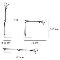 Artemide Tolomeo Tavolo Mit Tischklemme -Raumbeleuchtungs Geschäft 003 Artemide Tolomeo klemme 07b9a584e18dd9251f1984978a4672e3