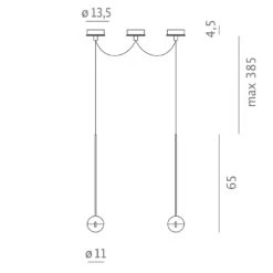 Cini & Nils Convivio Sopratavolo Due -Raumbeleuchtungs Geschäft 003 Cini Nils Convivo Sopratavolo 2Er Tech dda5403a036ece6b910a10a8d31767fc