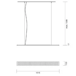 Nimbus Modul L 196 Indirekt -Raumbeleuchtungs Geschäft 003 Nimbus Modul L 196 Indirekt Pendel technische zeichnung 5d91de2e368122fb1811da8c060f4b4d