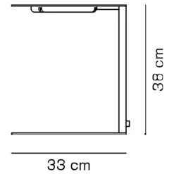 Oluce Duca 2950 -Raumbeleuchtungs Geschäft 003 Oluce Duca 2950 Tisch technische Zeichnung 544958e99d770a98f42da33d66b80c3b