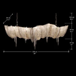 Terzani Atlantis Small Linear Chandelier -Raumbeleuchtungs Geschäft 003 Terzani Atlantis Small Linear Chandelier Pendel technische zeichnung 835012dd2271a7dc699d7cdf8cfde080