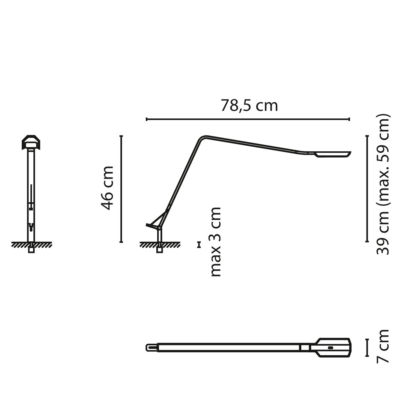 Vibia Flex 0756 Tischleuchte 5 Vibia Flex 0756 Tischleuchte – Bild 3