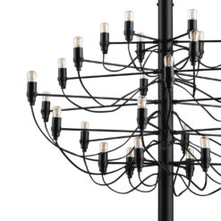 Flos 2097/30 -Raumbeleuchtungs Geschäft 004 Flos 2097 30 Pendel detail 104348 schwarz matt dcea3c2a4259e3b2ee0f5ea7a6555add