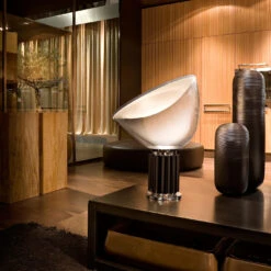 Flos Taccia LED PMMA -Raumbeleuchtungs Geschäft 004 Flos Taccia Led 2016 Tisch Ambient2 80468 Schwarz e4ef785d19446bc2efee7763d0f70bdd