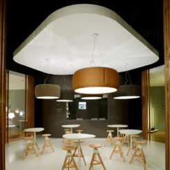 Luceplan Silenzio 120 LED -Raumbeleuchtungs Geschäft 004 Luceplan Silenzio 120 Pendel detail 332d2a322f40a622ad9b6554cdca97ad