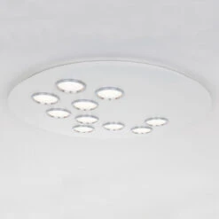 Lumen Center Italia Brac 10 -Raumbeleuchtungs Geschäft 004 Lumen Center Italia Brac 10 Deckenleuchte ambient 83381 weiss 0282a9f6ffb1bf60d36c130395c34933