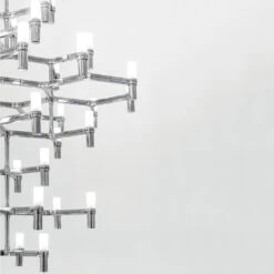 Nemo Crown Summa -Raumbeleuchtungs Geschäft 004 Nemo Crown Summa Pendel detail 86628 alu poliert 9eb4ab01907651038fe550d560fb45ea