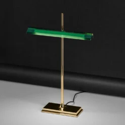 Flos Goldman 10 Flos Goldman -Raumbeleuchtungs Geschäft 005 Flos Goldman LED Tisch total 77839 messing gruen af3f005cbb303fb30f9e9b4caee65b05