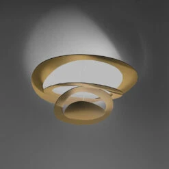 Artemide Pirce Mini Soffitto LED -Raumbeleuchtungs Geschäft 006 Artemide Pirce Mini Soffitto LED total 68416 gold 579e345d49a08fdde0138fbe8b830389