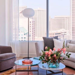 Flos Glo-Ball F2 -Raumbeleuchtungs Geschäft 006 Flos Glo Ball F2 Steh ambient 108132 schwarz dd634ce5afd644502804405e090ae457