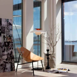 Louis Poulsen PH 80 Floor -Raumbeleuchtungs Geschäft 006 Louis Poulsen PH 80 Steh ambient 122010 chrom schwarz 507aa62bb10441cd5b53e1447ddc18e2