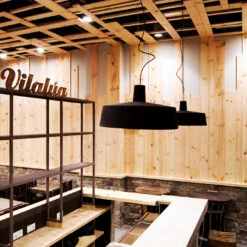 Marset Soho 57 LED -Raumbeleuchtungs Geschäft 006 Marset Soho 57 LED Pendelleuchte ambient 110832 schwarz 595590fa7eb8490fa80a71b9d9ebe030