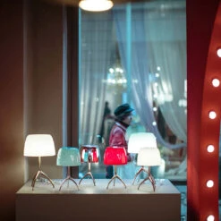 Foscarini Lumiere Grande Tavolo Mit Schalter -Raumbeleuchtungs Geschäft 007 Foscarini Lumiere Grande Tisch ambient 97a3db0beb3846ef48089745e4554f40