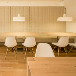 Marset Soho 57 LED -Raumbeleuchtungs Geschäft 007 Marset Soho 57 LED Pendelleuchte ambient 110830 weiss b44a0132bdca3f989f5022c09ef17a3c