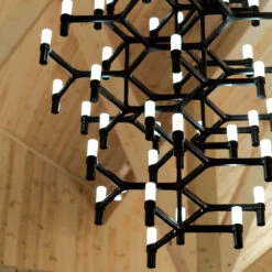 Nemo Crown Summa -Raumbeleuchtungs Geschäft 007 Nemo Crown Summa Pendel detail 86633 schwarz c622c19fd4064a8c259f6db0fc9dbf23