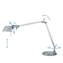 Artemide Tolomeo Tavolo -Raumbeleuchtungs Geschäft 008 Artemide Tolomeo Tavolo Tischleuchte frei 4913 aluminiumi 64ed74ccb0d99d1e7fb15bcfa476bcb0