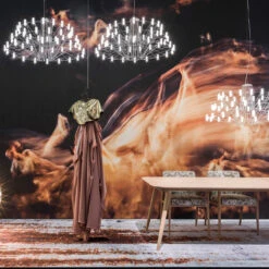 Moooi Coppélia -Raumbeleuchtungs Geschäft 009 Moooi Coppelia pendel ambient06 75958 Chrom 4ae83ed6e09dbc787c537bfc7fb23d99