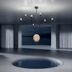 Moooi Gravity Chandelier -Raumbeleuchtungs Geschäft 009 Moooi Gravity Chandelier 7 ambient 122036 schwarz 8839d4f8ede9e2a3db76ed687c96b8b1