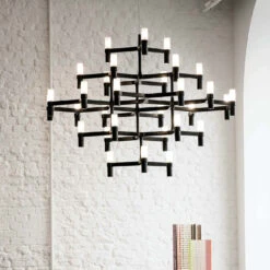 Nemo Crown Major -Raumbeleuchtungs Geschäft 010 Nemo Crown Major Pendel ambient 112252 schwarz 3f5ed9d1b5836bc92cecc9d5a96e6833